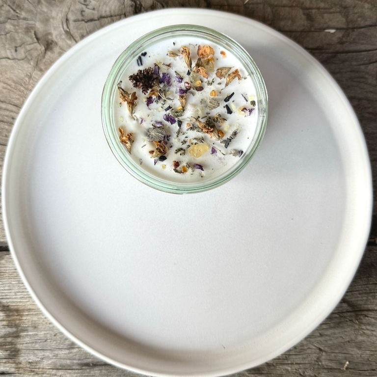 Manifestationskerze Gesunde Grenzen