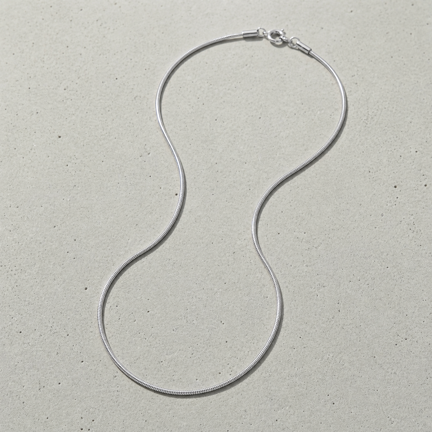Snake Chain Halskette Big Donut