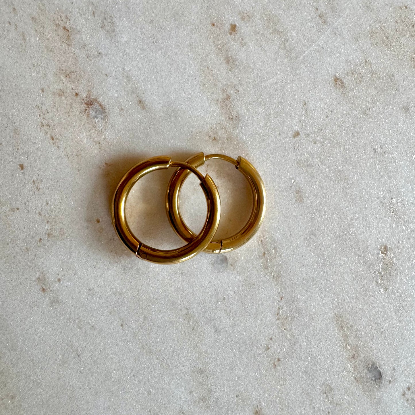 Amethyst Creoles Big Donut