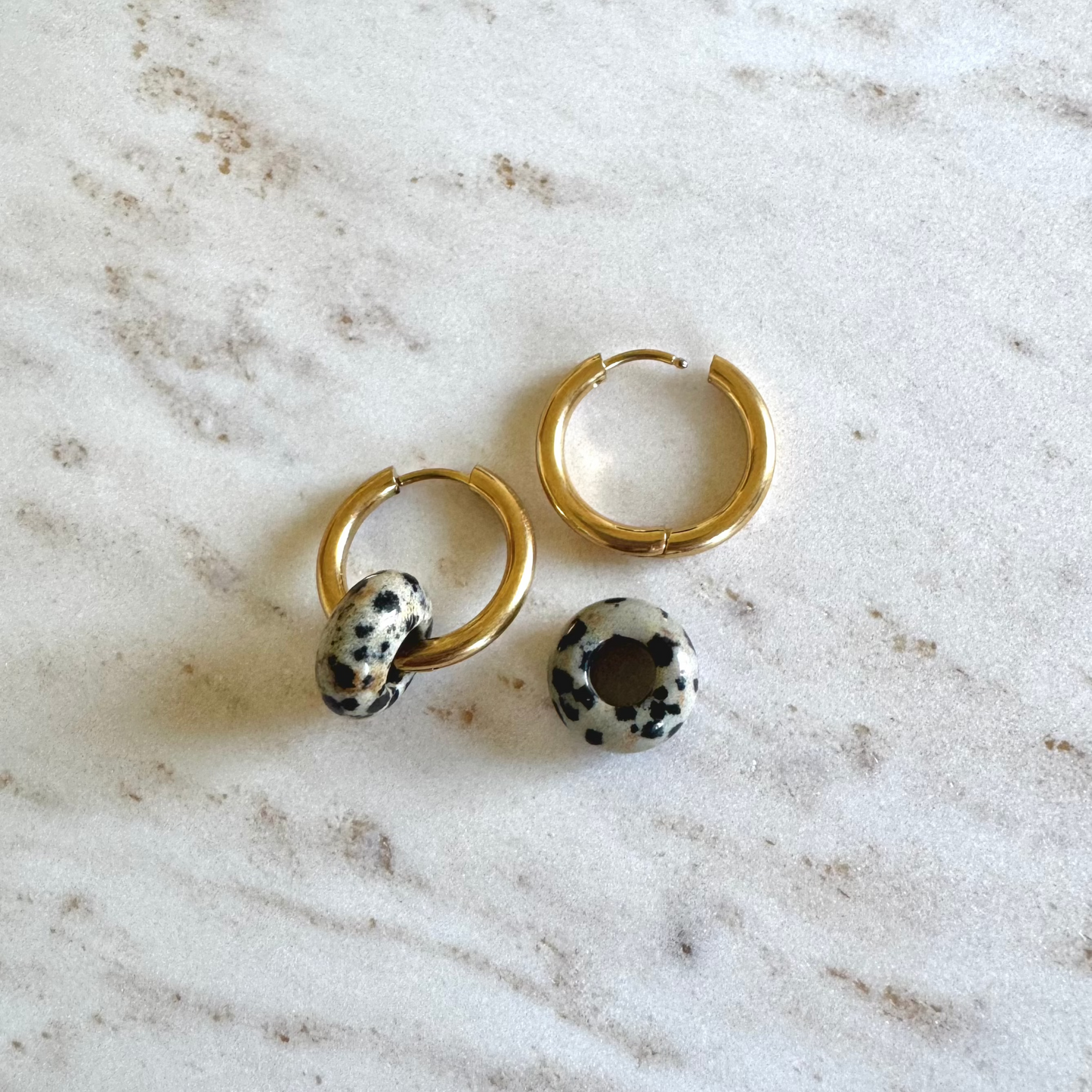 Dalmatian Jasper Creoles Big Donut