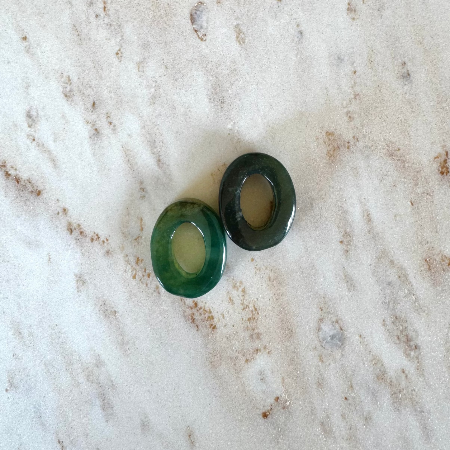 Kristall Anhänger Wave