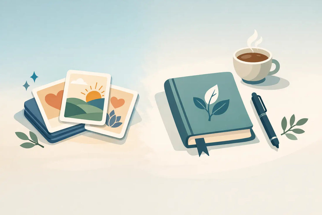 Affirmationskarten oder Journal?
