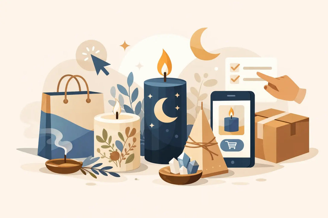 Handgemachte Ritualkerzen kaufen leicht gemacht