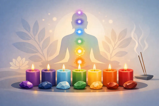 Chakra Kerzen Bedeutung einfach erklärt