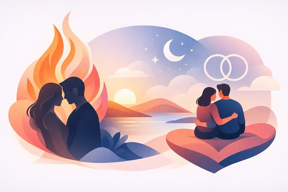 Zwillingsflamme oder Seelenpartner? Was euch trägt