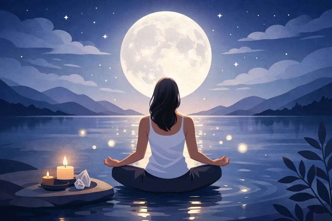 Mondritual Vollmond Anleitung für klare Energie