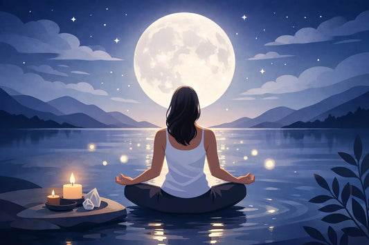 Mondritual Vollmond Anleitung für klare Energie