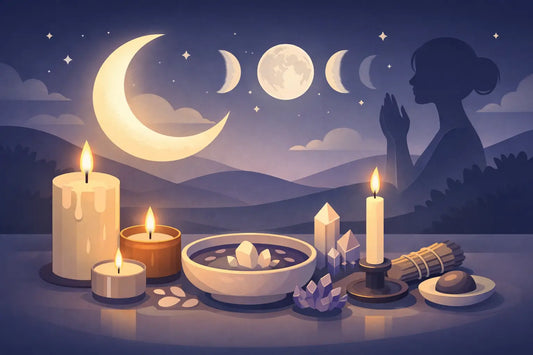 Moon Ritual Candle Routine leicht gemacht