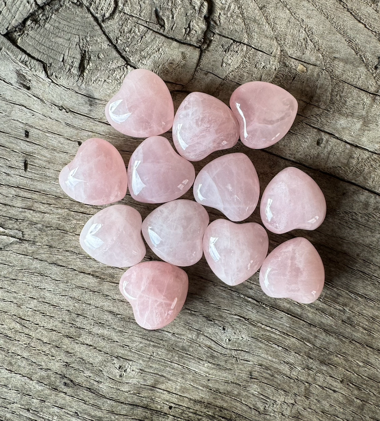 Rose Quartz Heart