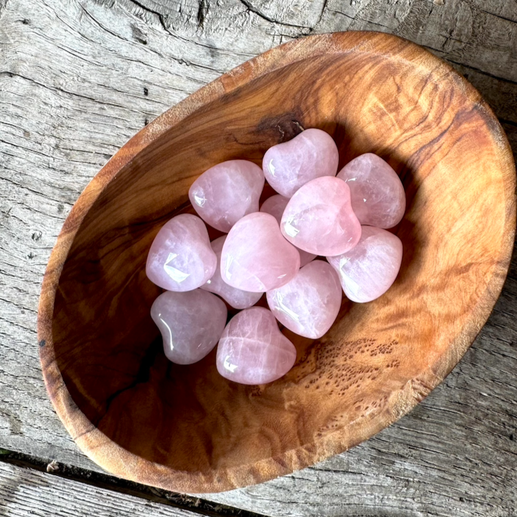 Rose Quartz Heart