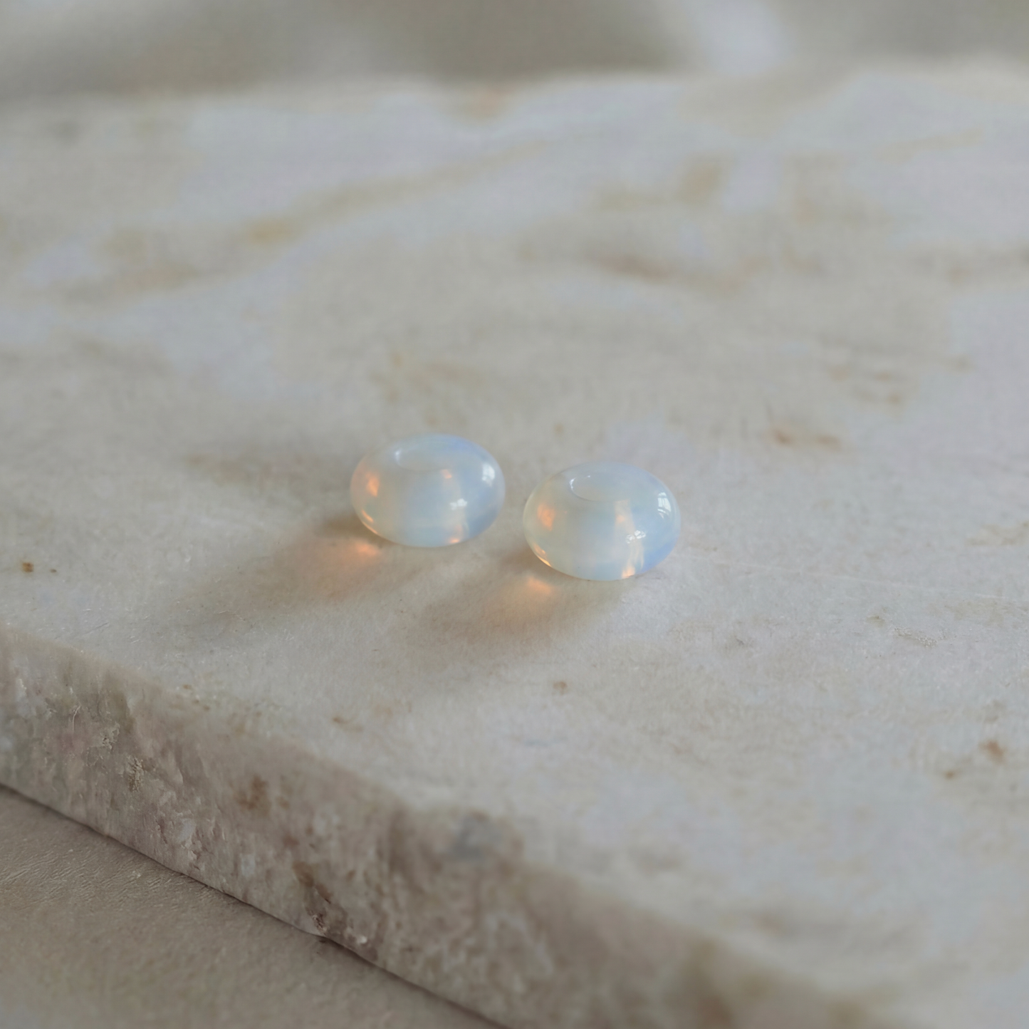 Opal Creolen Small Donut