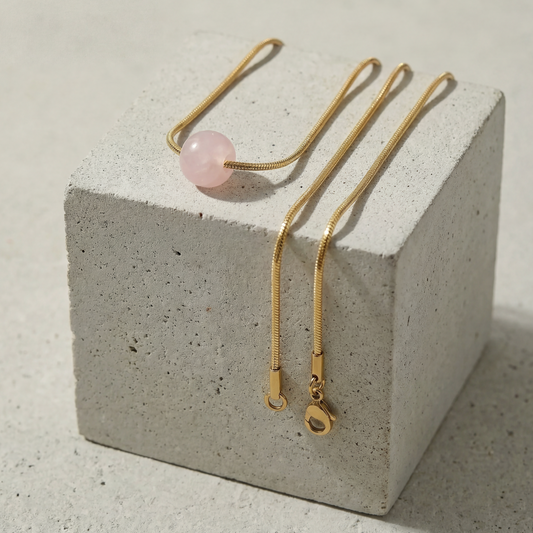 Snake Chain Necklace Ball