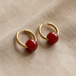 Red Agate Creoles Ball