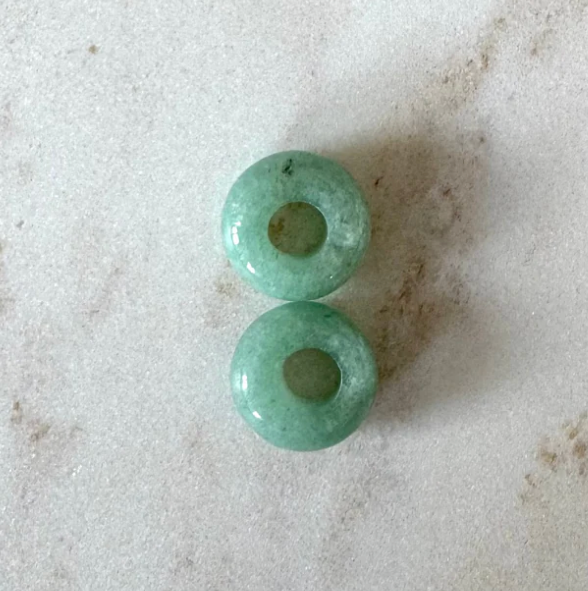 Grüner Aventurin Big Donut