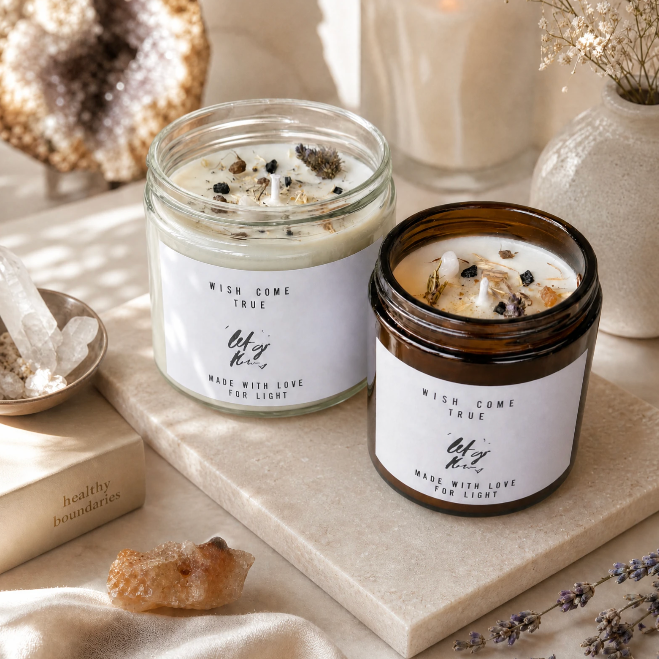 Manifestation Candle Wish Come True