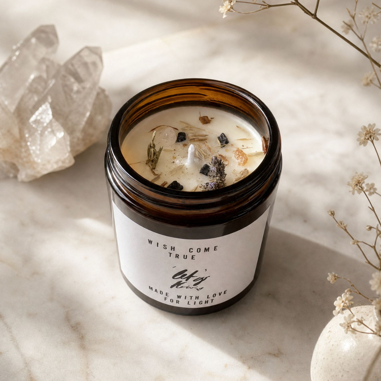 Manifestation Candle Wish Come True