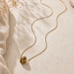 Snake Chain Halskette Big Donut