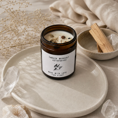 Manifestation Candle Smooth Mercury Retrograde