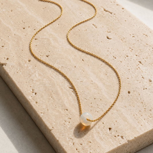 Fine S-Chain Halskette Small Donut 
