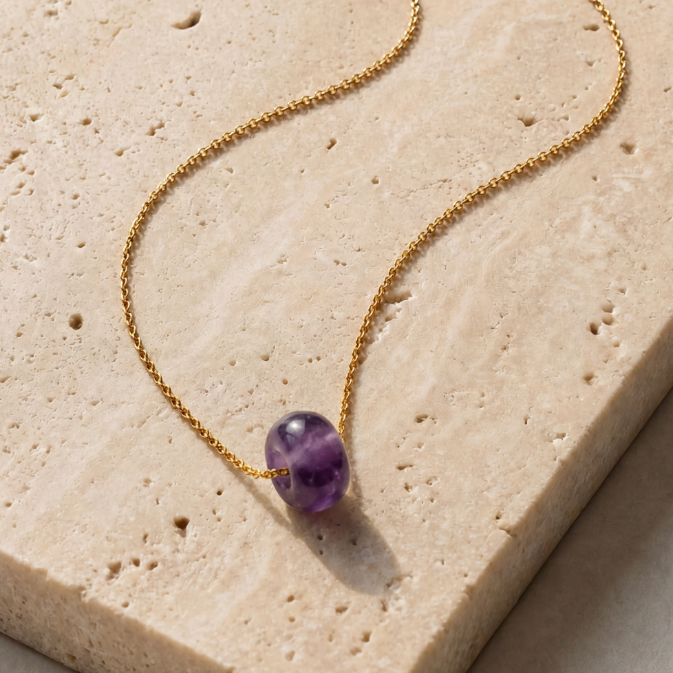 Fine S-Chain Necklace Small Donut
