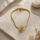 Snake Chain Armband Small Donut 