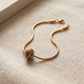 Snake Chain Armband Small Donut 
