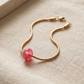Snake Chain Armband Small Donut 