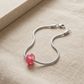 Snake Chain Bracelet Small Donut