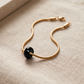Snake Chain Armband Small Donut 
