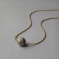Snake Chain Halskette Ball