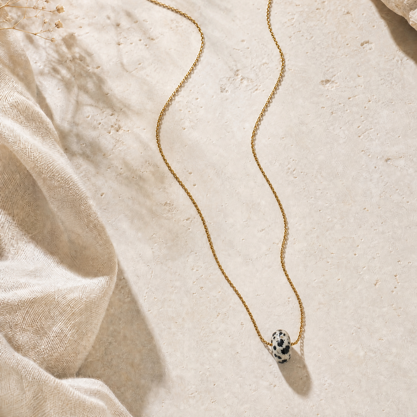 Snake Chain Halskette Big Donut