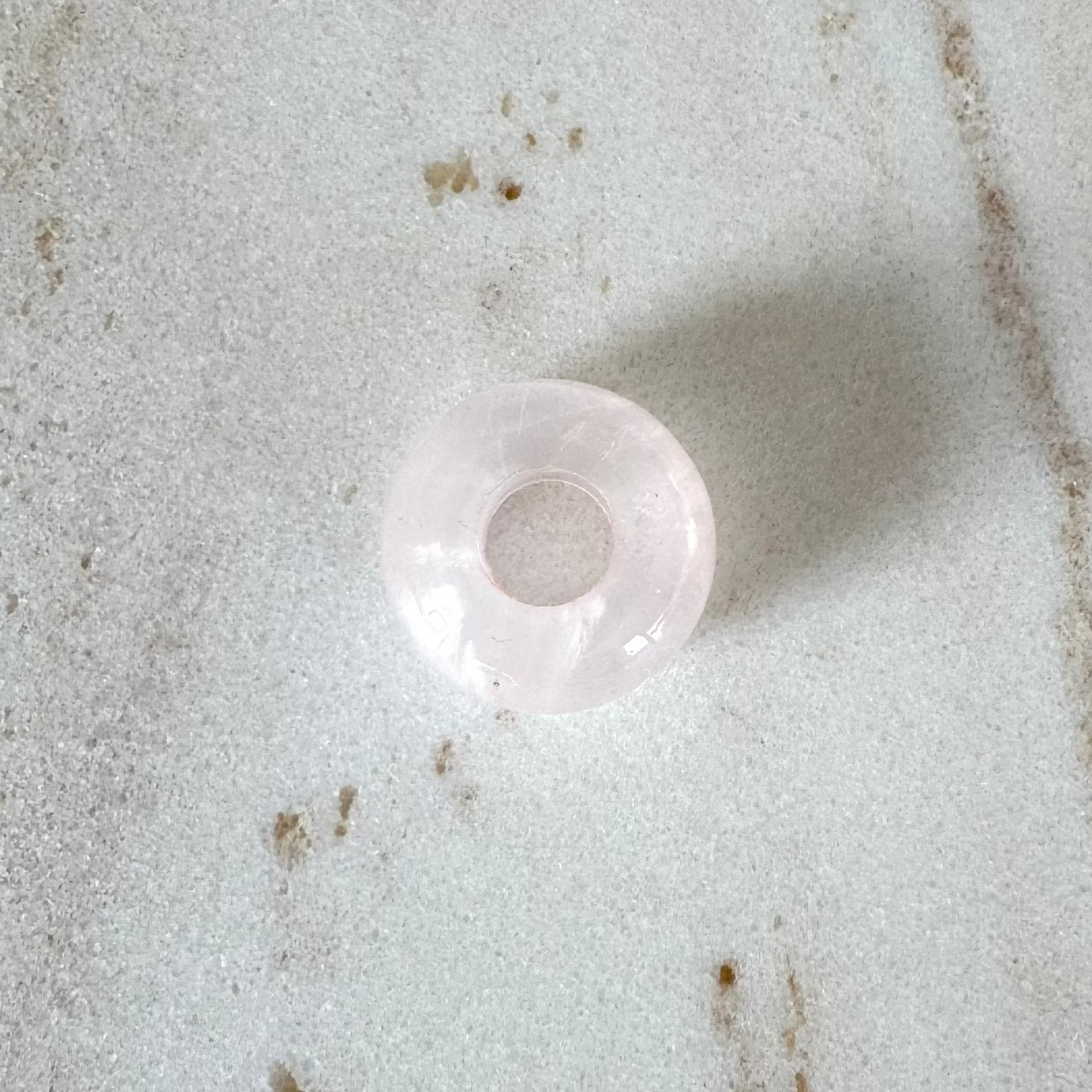 Rose Quartz Small Donut