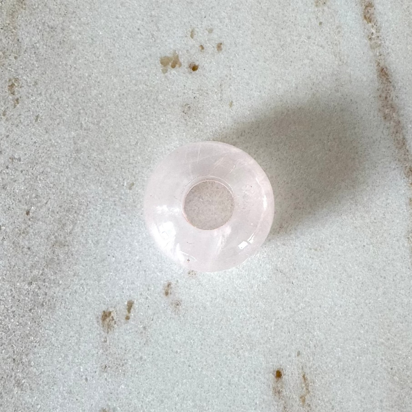 Rose Quartz Small Donut