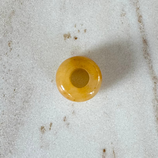Yellow Chalcedony Small Donut
