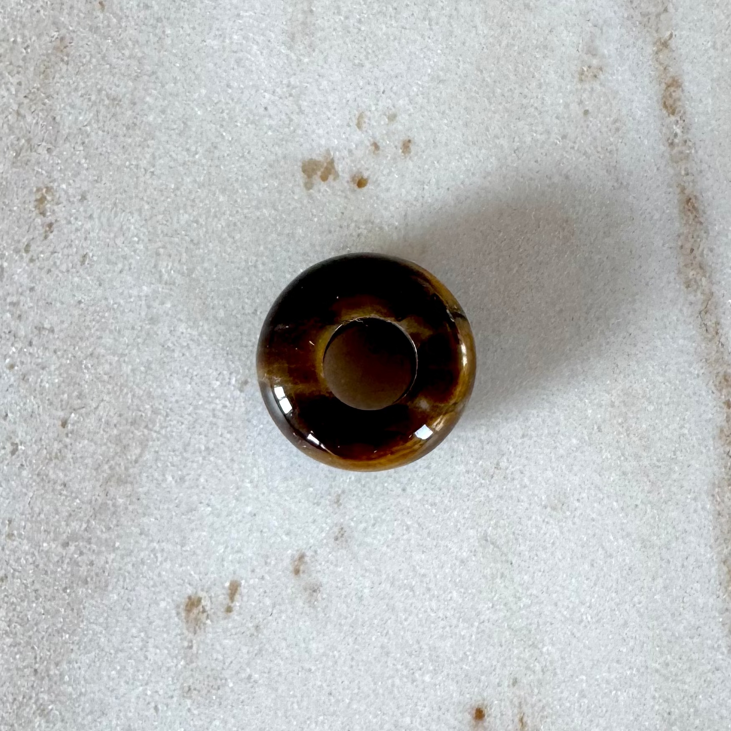 Tiger Eye Small Donut