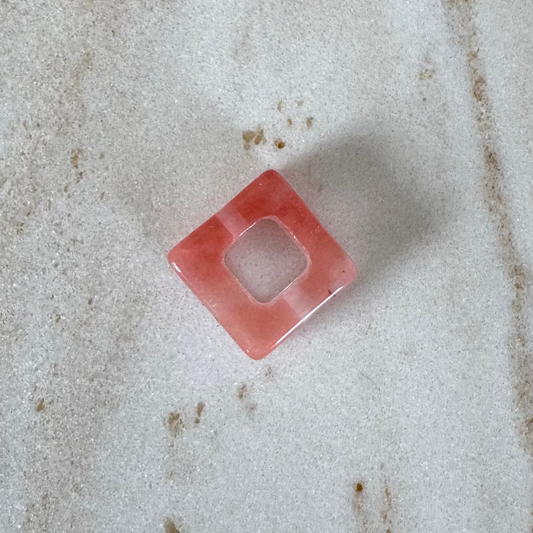 Watermelon Quartz Square