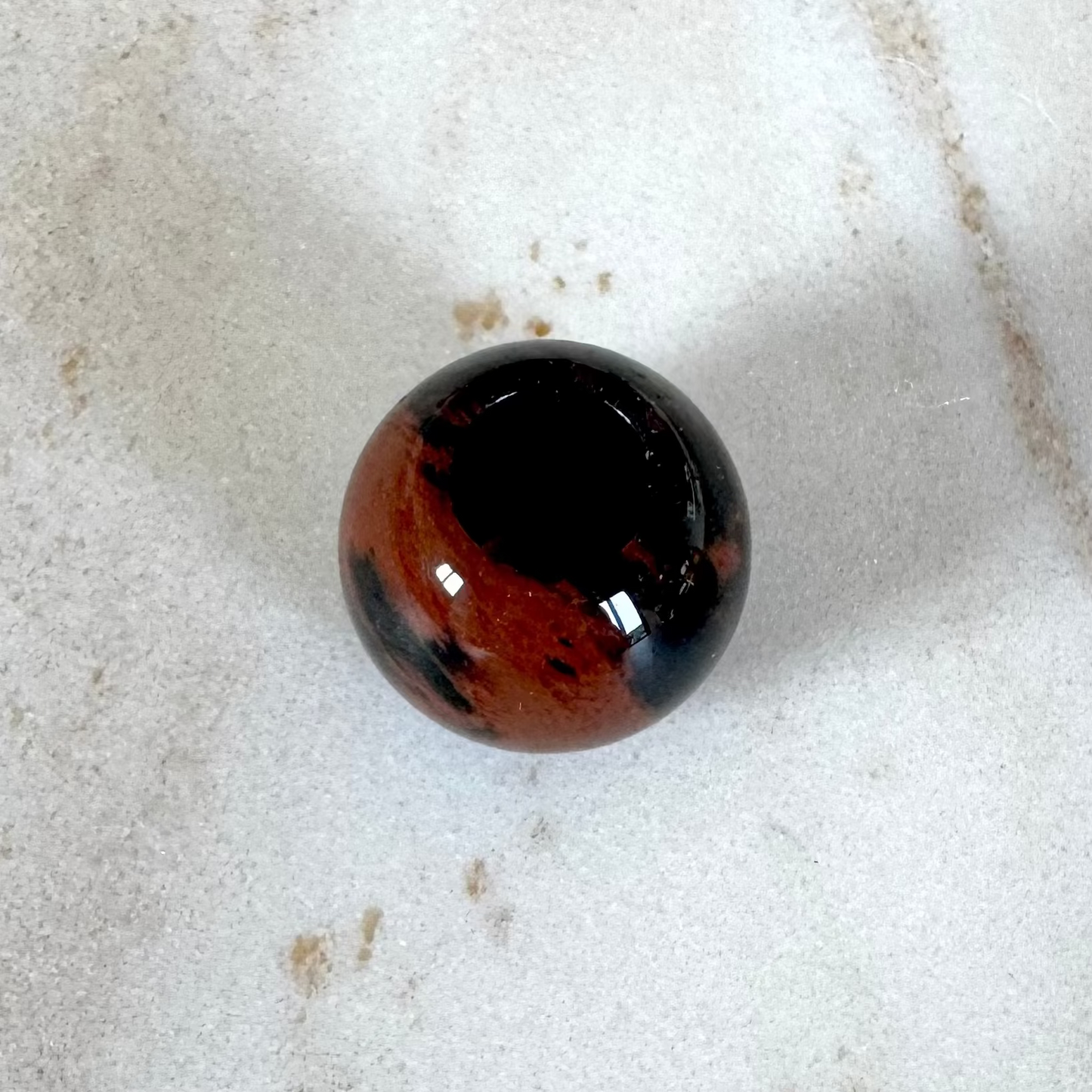 Mahogany Obsidian Ball
