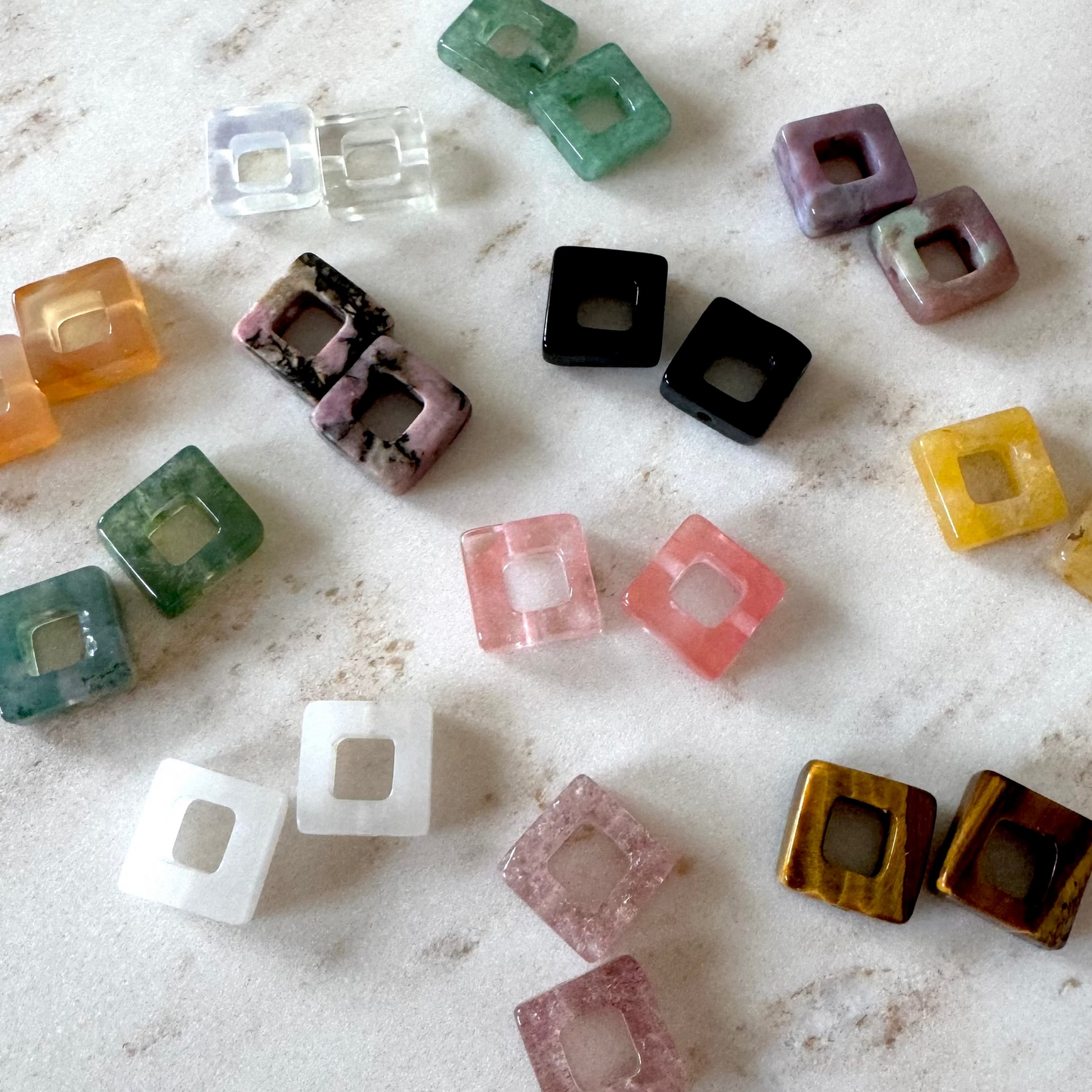 Crystal Pendants Square