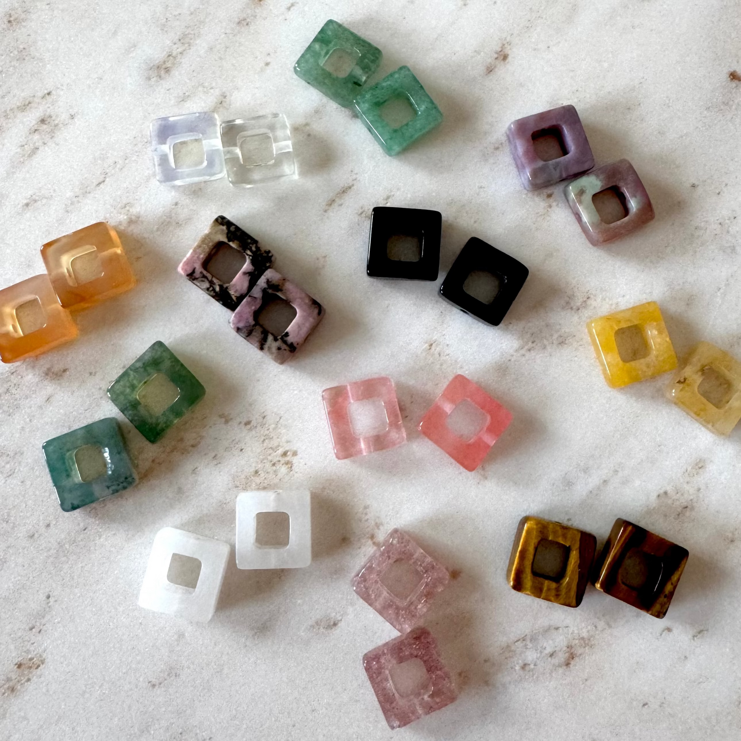 Crystal Pendants Square