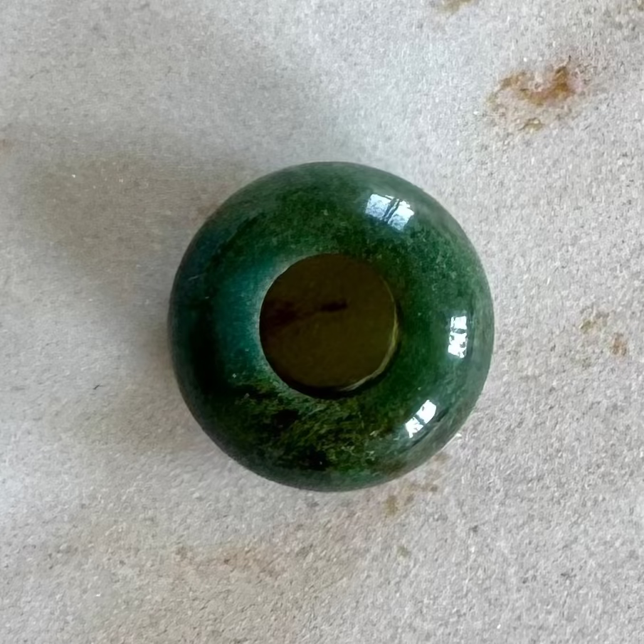 Grüner Indischer Achat Big Donut