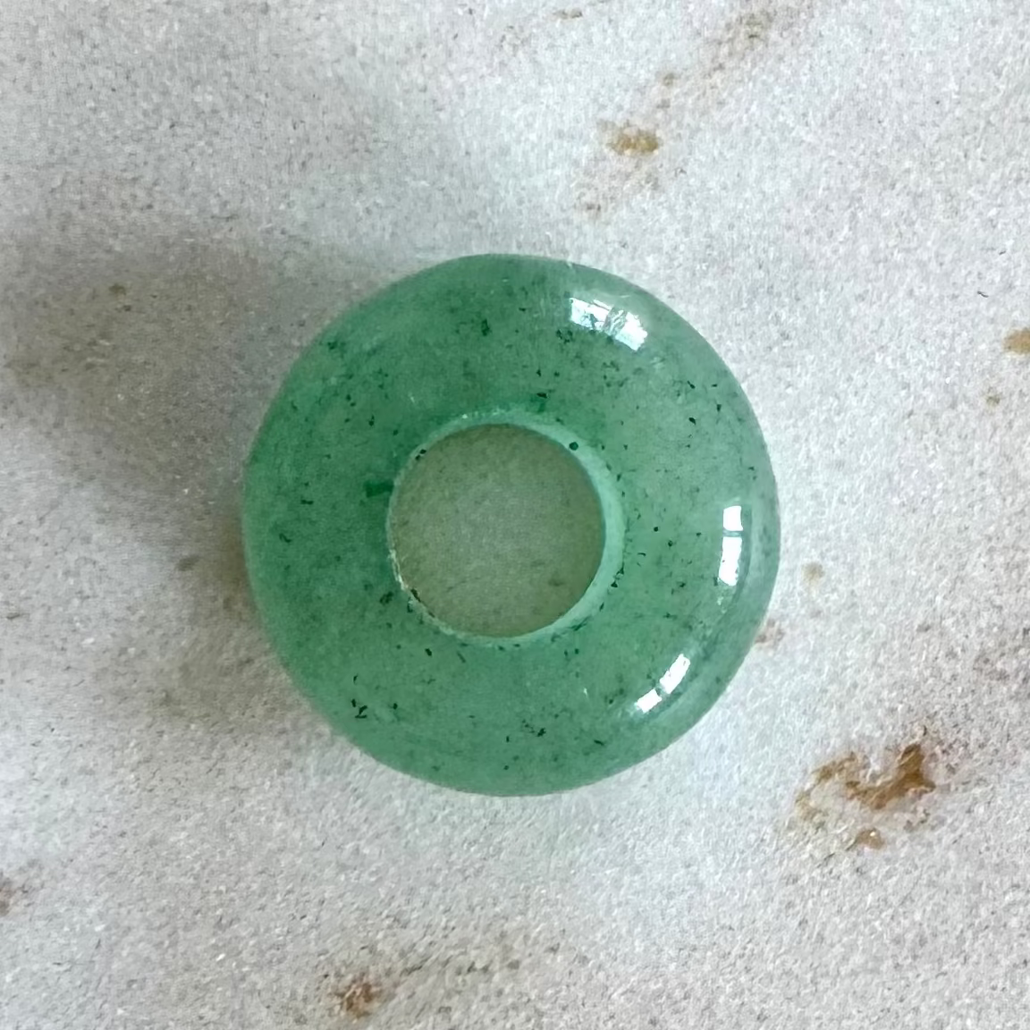 Grüner Aventurin Big Donut