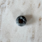 Schwarzer Labradorit Small Donut