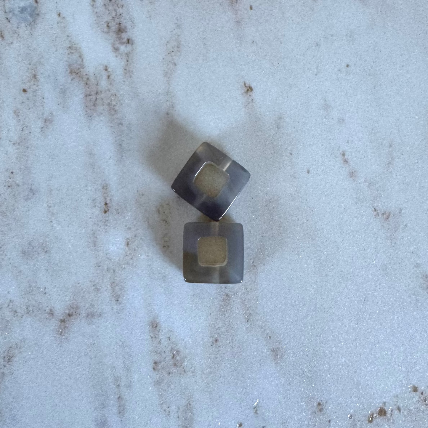 Grey Agate Square
