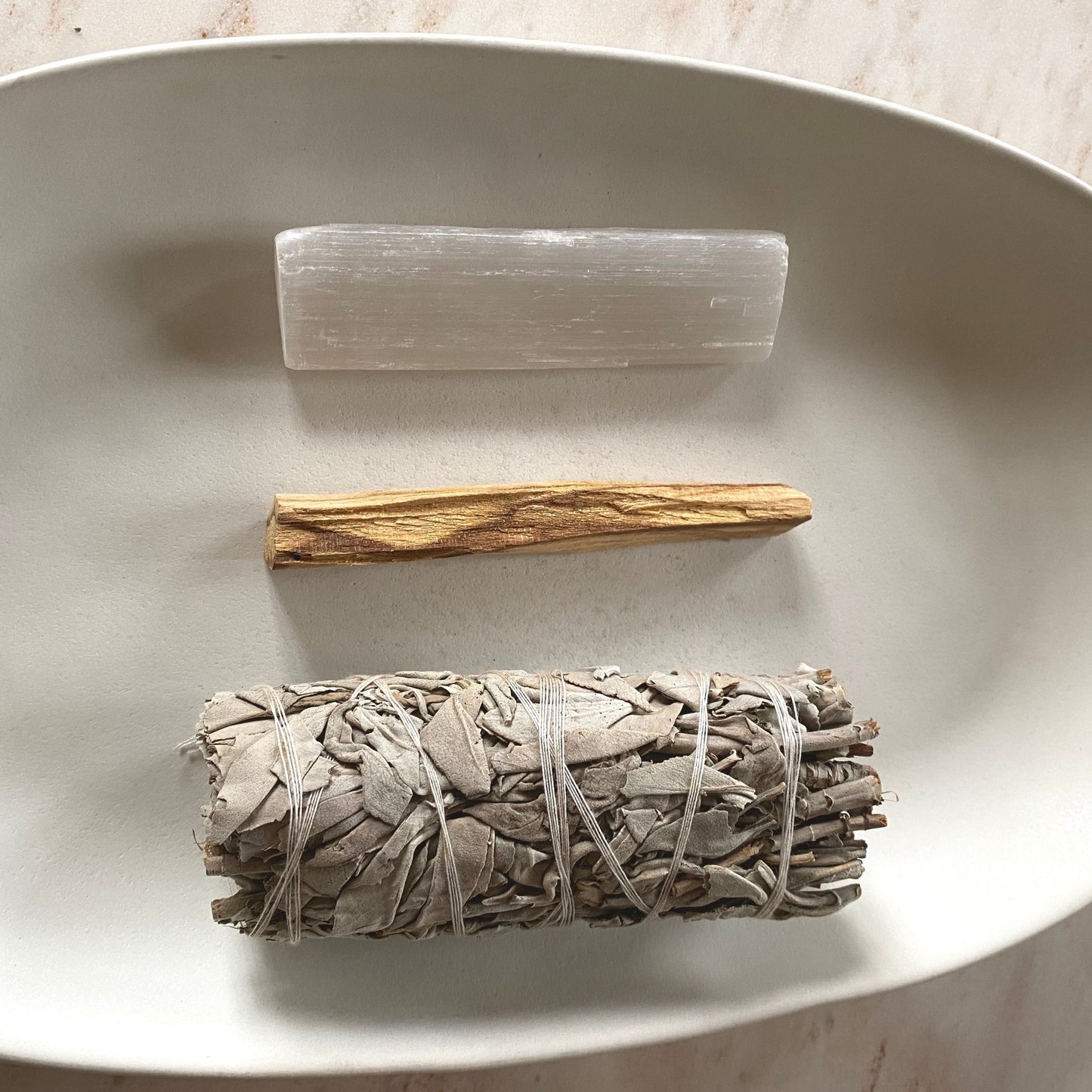 Ritual Smudge Set - Selenite