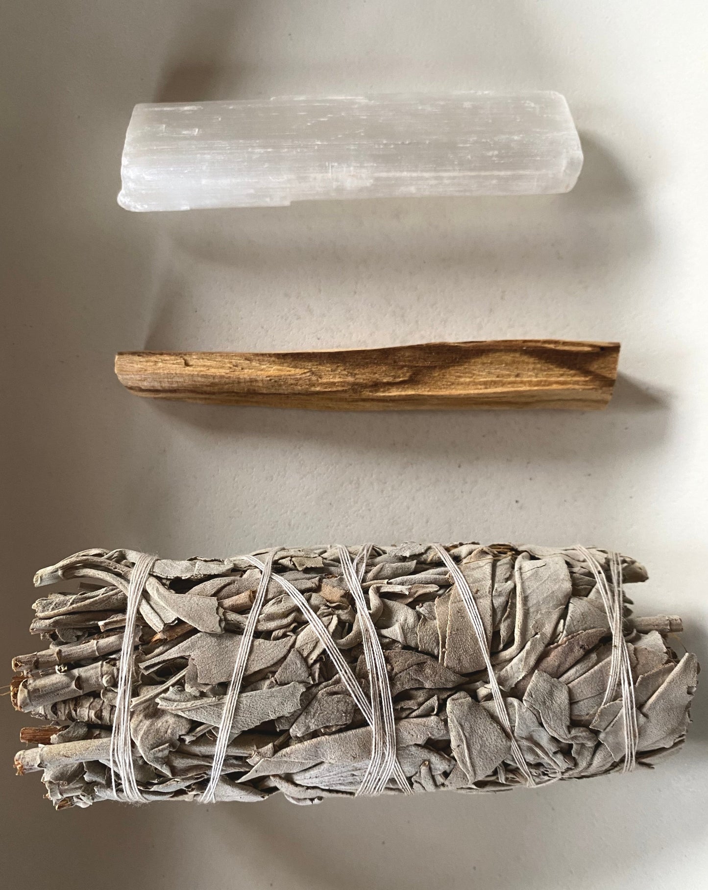 Ritual Smudge Set - Selenite