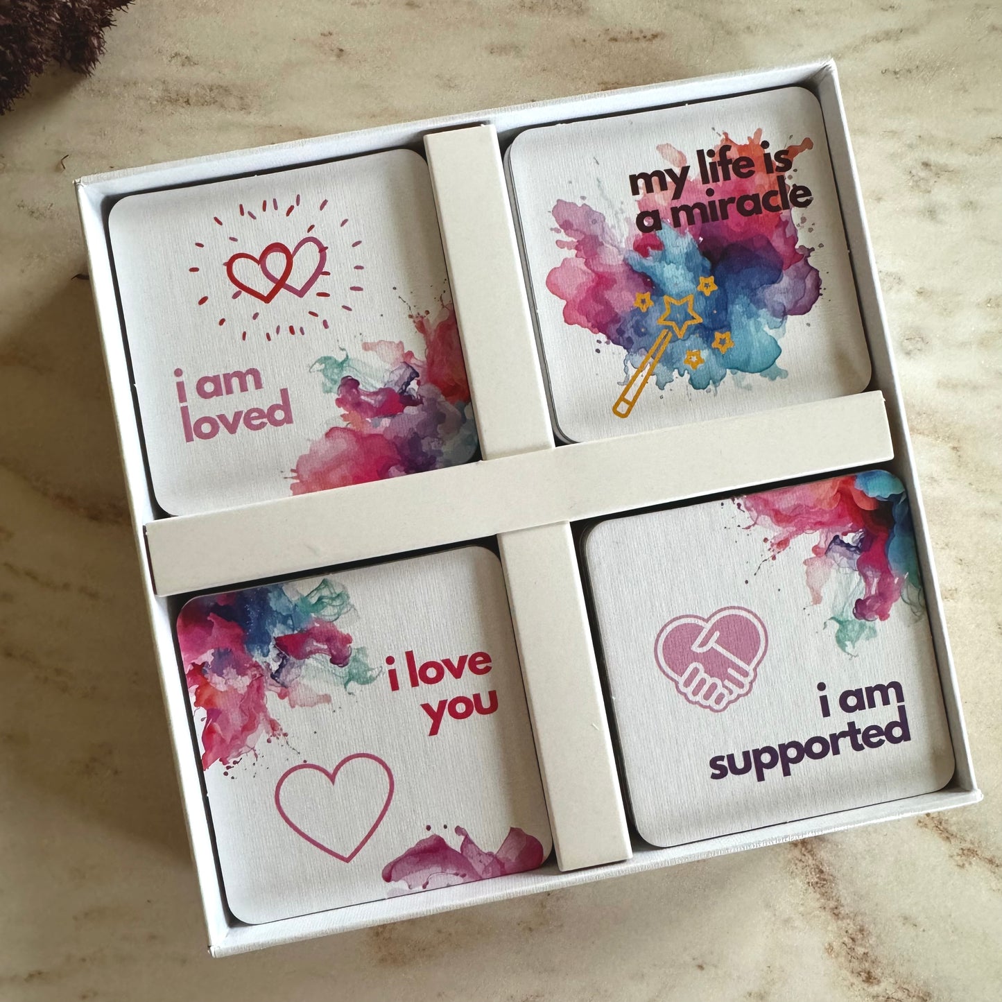 PAM - das Positive Affirmationen Memo - Memory Spiel - PAM Positive Affirmation Memories - Memory Game - cards