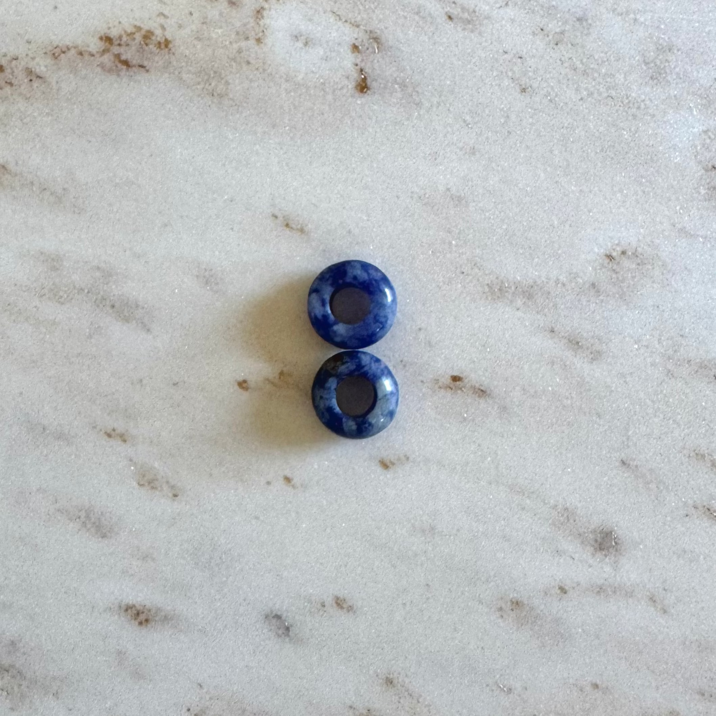 Blue Spot Jasper Small Donut