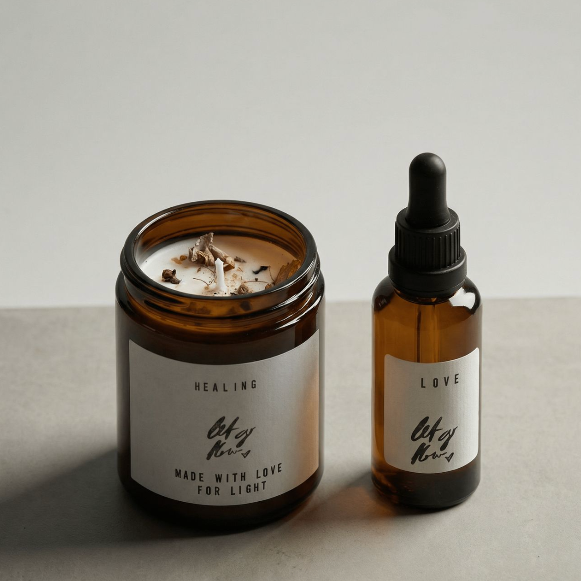 Manifestation Candle + Ritual Oil