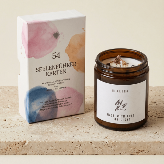 Spirit Guide Cards + Manifestation Candle